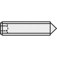 TOOLCRAFT 839851 Madenschraube M6 10mm Stahl 20St.