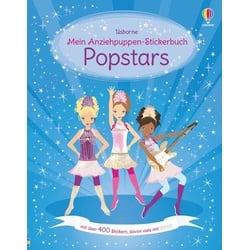 Mein Anziehpuppen-Stickerbuch: Popstars