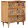 vidaXL Nachtschrank Natur 50 x 33 x 62 cm Beige