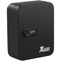 Xcase Schlüsselschrank 20 Schlüssel 20 x 16 x 6 cm Schwarz