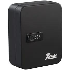 Xcase Schlüsselschrank 20 Schlüssel 20 x 16 x 6 cm Schwarz