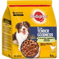Pedigree 2,6kg Tender Goodness mit Geflügel Hundefutter trocken