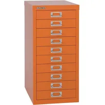 BISLEY MultiDrawer Schubladenschrank 27,9 x 59 x 38 cm orange