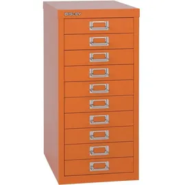 BISLEY MultiDrawer Schubladenschrank 27,9 x 59 x 38 cm orange