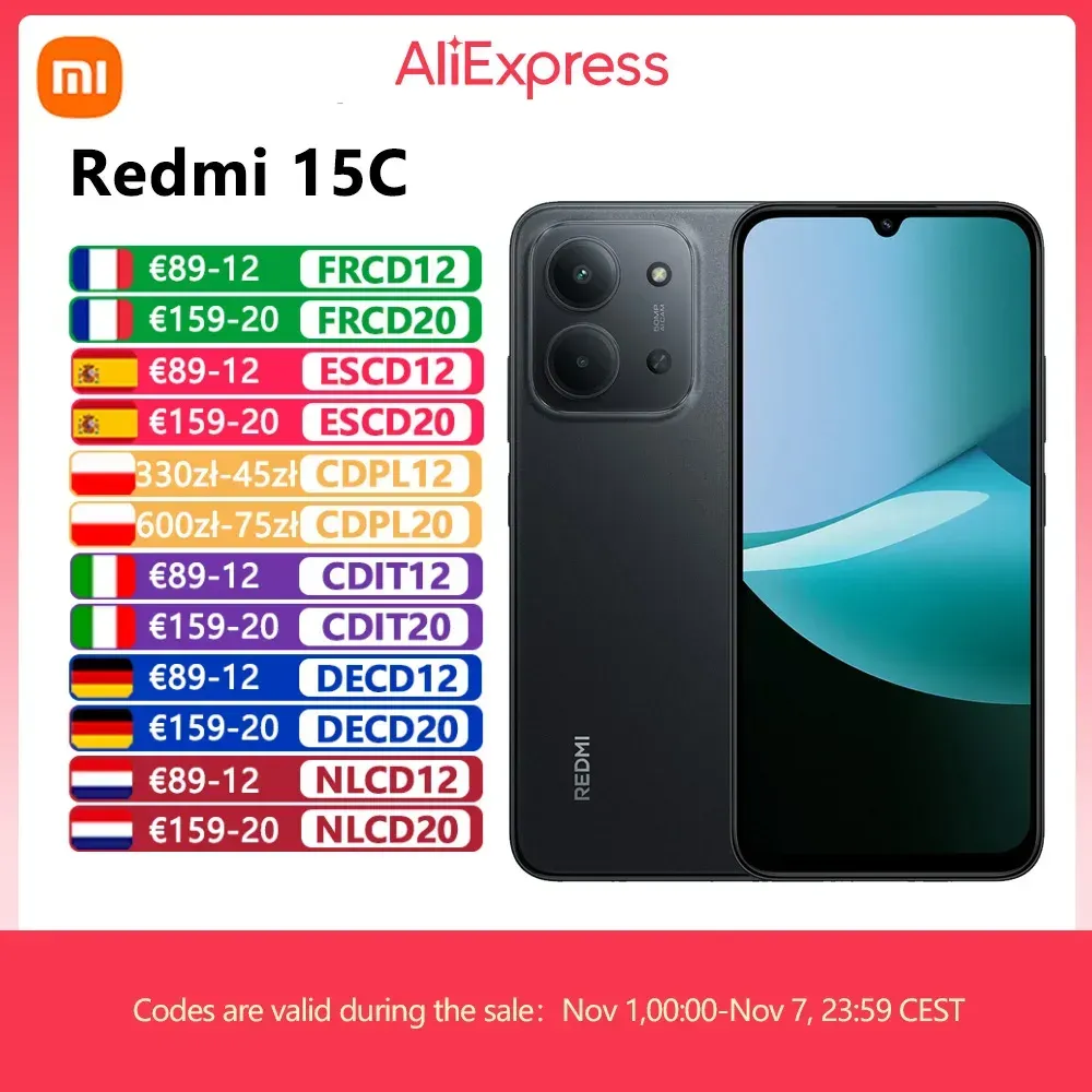 Xiaomi Redmi 15C, Smartphone, 6.9 Xiaomi Redmi 15C, Smartphone, 6.9