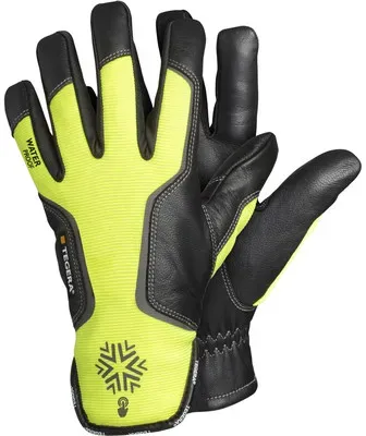 Handschuhe TEGERA 7798 Dynamic Strength, Kat. II, gelb/schwarz, Gr. 9 - gelb/schwarz
