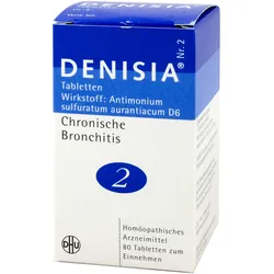Denisia 2 Chronische Bronchitis Tabletten