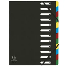 Exacompta Ordnungsmappe 55121E A4 Schwarz