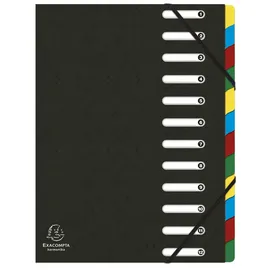 Exacompta Ordnungsmappe 55121E A4 Schwarz
