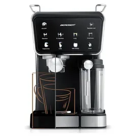 Berdsen BD-773 schwarze 20-Bar-Milchaufschäumer-Kaffeemaschine - Schwarz