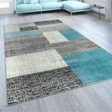 Paco Home Teppich »Sinai 075«, rechteckig, 13 mm Höhe, Kurzflor, modernes Patchwork Design