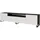 altdecor ELIO Lowboard 200 cm Schwarz/Holz