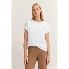 Bugatti T-Shirt Kurzarm in 10-weiß | Gr.: L