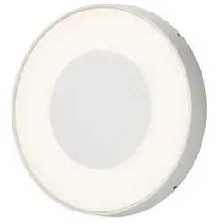Carrara Wandleuchte weiss rund