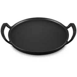 Le Creuset Pizzapfanne rund BBQ Outdoor aus Gusseisen 35cm