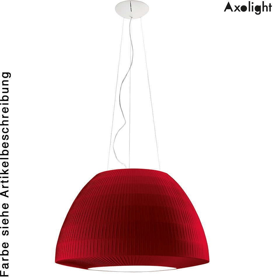 Axolight Pendelleuchte BELL 090, 4x E27, IP20, direkt/indirekt, rot AXO-SPBEL090E27RSXX