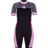 F2 Neo Performance Line Line Gipsy Women, Neoprenanzug kurz, schwarz/grau/rosa (M)