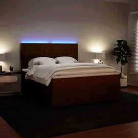 vidaXL Boxspringbett 180 x 200 cm Rosa