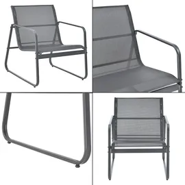 casa.pro Anzi Set 4-tlg. Grau