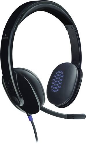 Logitech H540 Computer On Ear Headset kabelgebunden Stereo Schwarz Mikrofon-Rauschunterdrückung
