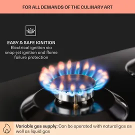 Klarstein Ignito 5 Zonen schwarz