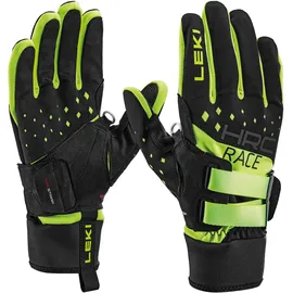Leki HRC Race Shark Langlaufhandschuhe Schwarz/Neonyellow 7