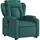 vidaXL Massagesessel Elektrisch 94,5 x 100 x 0 cm Dunkelgrün mit Aufstehhilfe