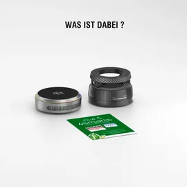 4smarts Qi2 25W / MagSafe Ladegerät mit Kühlung, RGB 360° Halterung, spacegrau