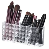 JOYOLEDER Kosmetikkoffer Make-Up Organizer Kristall Make Up Kosmetik Organizer Pinselhalter