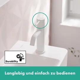 Hansgrohe Tecturis S Waschtischarmatur Mattweiß