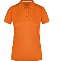 James & Nicholson Damen Poloshirt High Performance Funktionspolo orange,