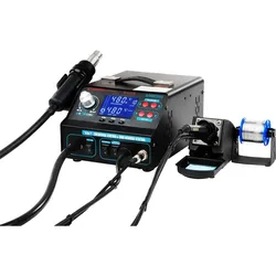 Stamos Germany Stamos Soldering Set Lötstation mit Lötrauchabsaugung + Zubehör