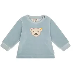 Steiff Sweatshirt GOTS celestial blue, 74