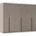 Rauch Drehtürenschrank MONTCLAR 301 x 223 x 60 cm Grau