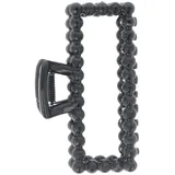 Solida Haarklammer mit schwarzem Strass