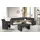 exxpo - sofa fashion Essbank EXXPO - SOFA FASHION "Barista, bequem und elegant, hohe Bodenfreiheit", grau (anthrazith), B:265cm H:83cm T:199cm, Sitzbänke, Essbank, Eckbank Barista bequem und elegant, hochwertige Detailverarbeitung