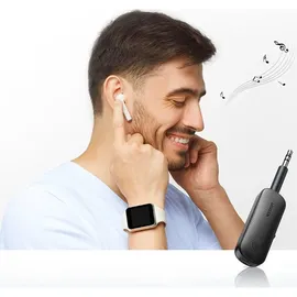 UGREEN FM-Transmitter FM-Sender/Empfänger AUX CM403, Bluetooth 5.0 schwarz