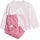 adidas Jogginganzug Pink/White 80