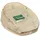 Papstar 6 Tabletts, Palmblatt "pure" oval natur