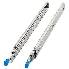 SOTech Schwerlastauszüge mit Lock-in/out Einrastfunktion mit blauem Hebel, belastbar bis 100 kg Lock In Out