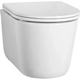 CORNAT Wand-WC mit WC-Sitz Weiß