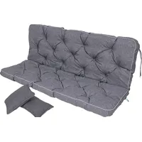 TexDeko Bankauflage 160 x 56 x 50 cm grau 1-tlg.