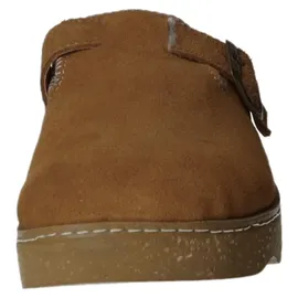 ROHDE Damen, Frauen, Hausschuhe,warm gefüttert,verbandschuhe,therapieschuhe,Klett-Hausschuhe,Cuoio,40 EU / 6.5 UK - 40 EU