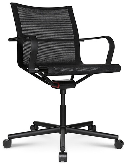 Chaise de bureau pivotante D1 Office Wagner, Designer Stefan Diez, 88–98x73x73 cm