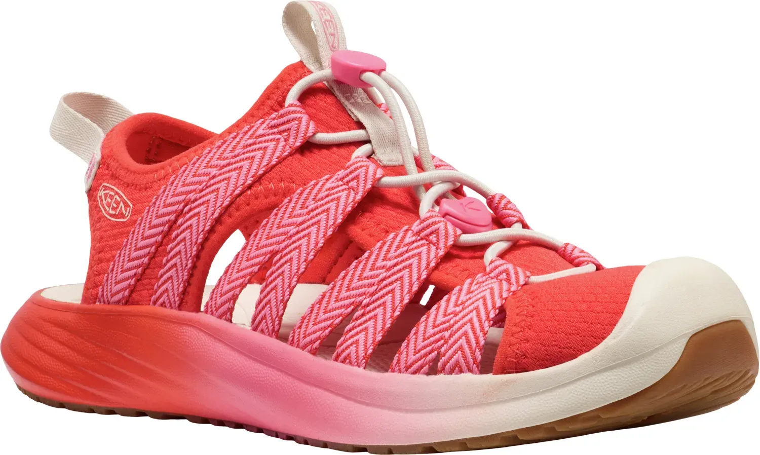 Keen Damen Whisper lite Trekkingsandale - 39 - grenadine/pink lemonade