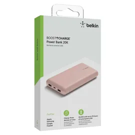 Belkin BoostCharge Powerbank 20.000mAh rosa