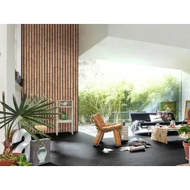 MeisterWerke Akustikpaneel Acoustic Sense Bold Broken Stripes Grau 2 St. 260 x 33 x 2 cm