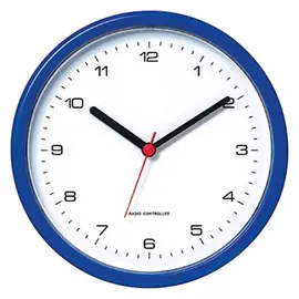 Peweta Funkwanduhr Design 25,0 cm 51.001.216 blau