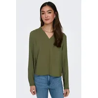 Only Damen Onlnova Life VIS L/S Josie TOP SOLID