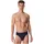 SCHIESSER Minislip Uncover Cotton blau M 3er Pack
